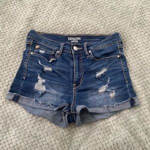 Levi’s Mid Rise Jean Shorts